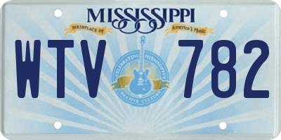MS license plate WTV782