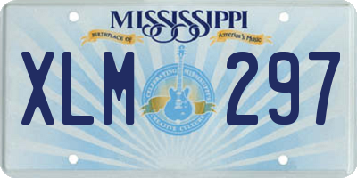MS license plate XLM297
