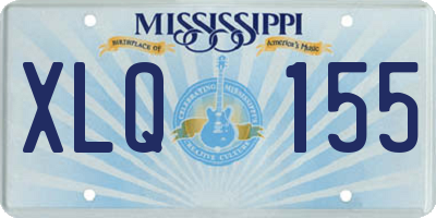 MS license plate XLQ155