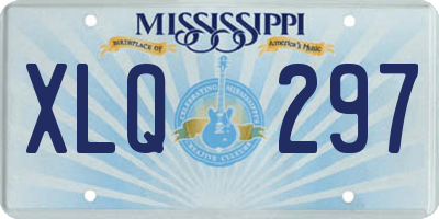 MS license plate XLQ297