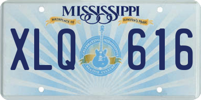 MS license plate XLQ616
