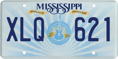 MS license plate XLQ621