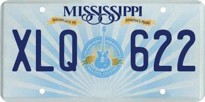 MS license plate XLQ622