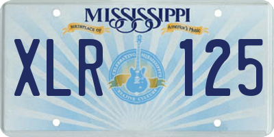 MS license plate XLR125