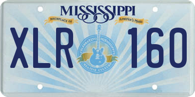 MS license plate XLR160