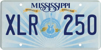 MS license plate XLR250