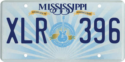 MS license plate XLR396