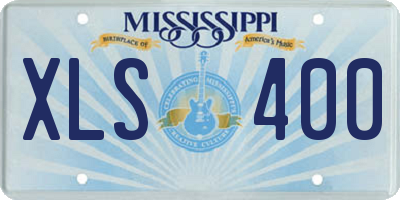 MS license plate XLS400