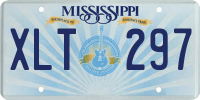 MS license plate XLT297