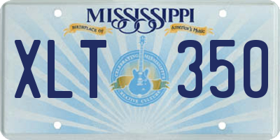 MS license plate XLT350