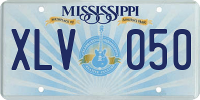 MS license plate XLV050