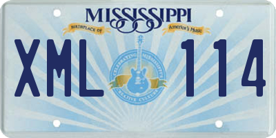 MS license plate XML114