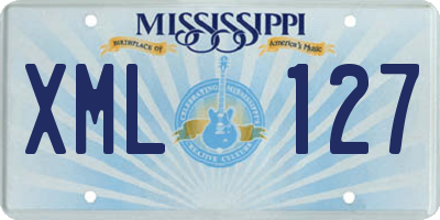 MS license plate XML127