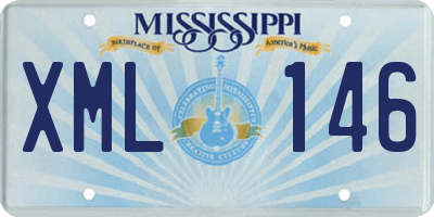 MS license plate XML146