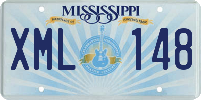 MS license plate XML148