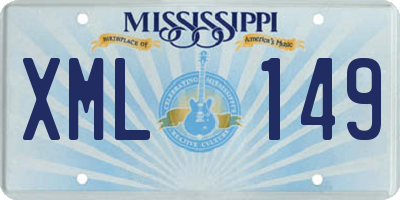 MS license plate XML149