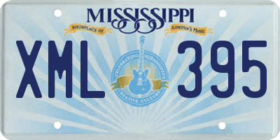 MS license plate XML395