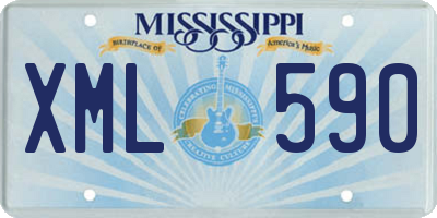 MS license plate XML590