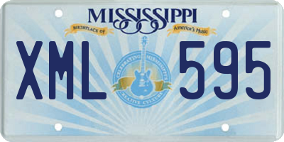 MS license plate XML595