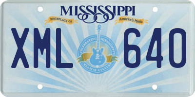 MS license plate XML640