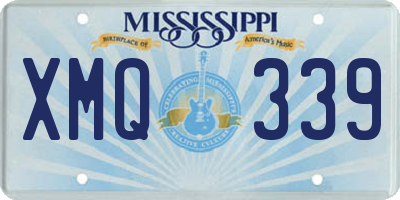 MS license plate XMQ339