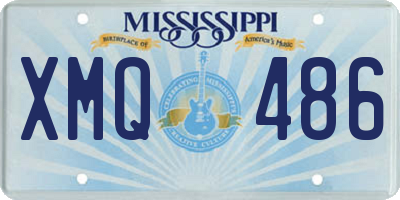 MS license plate XMQ486