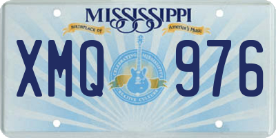 MS license plate XMQ976