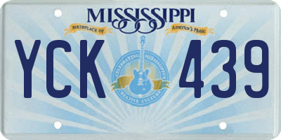 MS license plate YCK439
