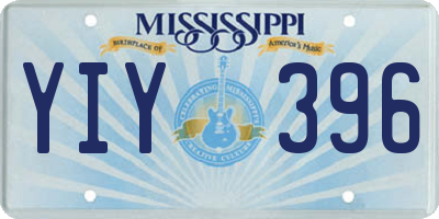 MS license plate YIY396