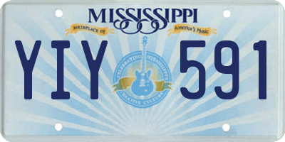 MS license plate YIY591