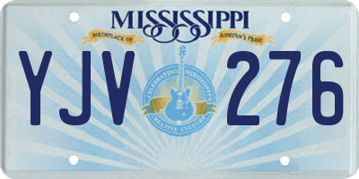 MS license plate YJV276