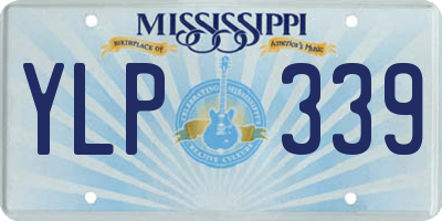 MS license plate YLP339