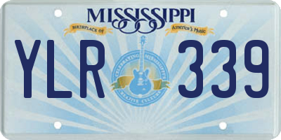 MS license plate YLR339