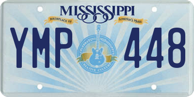 MS license plate YMP448