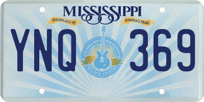 MS license plate YNQ369
