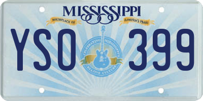 MS license plate YSO399