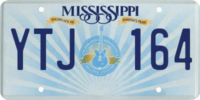 MS license plate YTJ164