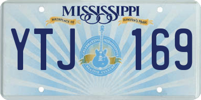 MS license plate YTJ169