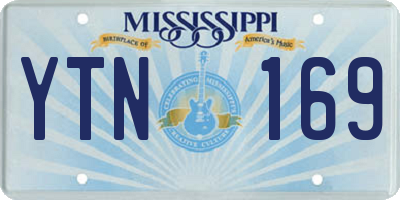 MS license plate YTN169