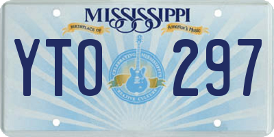 MS license plate YTO297