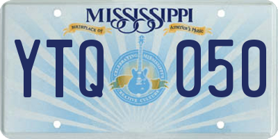 MS license plate YTQ050