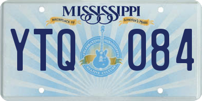 MS license plate YTQ084