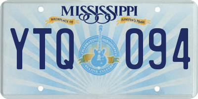 MS license plate YTQ094