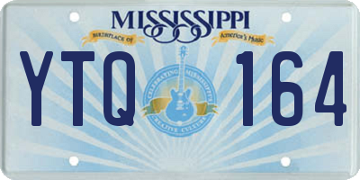 MS license plate YTQ164