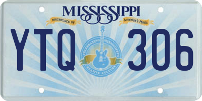 MS license plate YTQ306