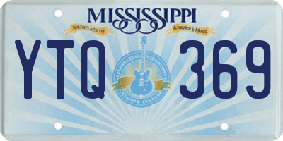 MS license plate YTQ369