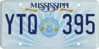 MS license plate YTQ395
