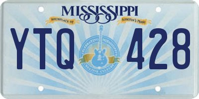 MS license plate YTQ428
