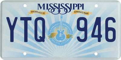 MS license plate YTQ946