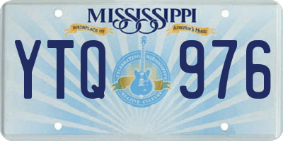 MS license plate YTQ976